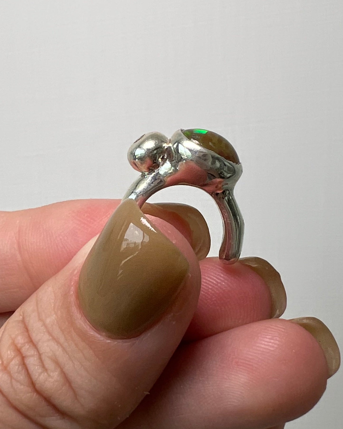 Opal Earcuff