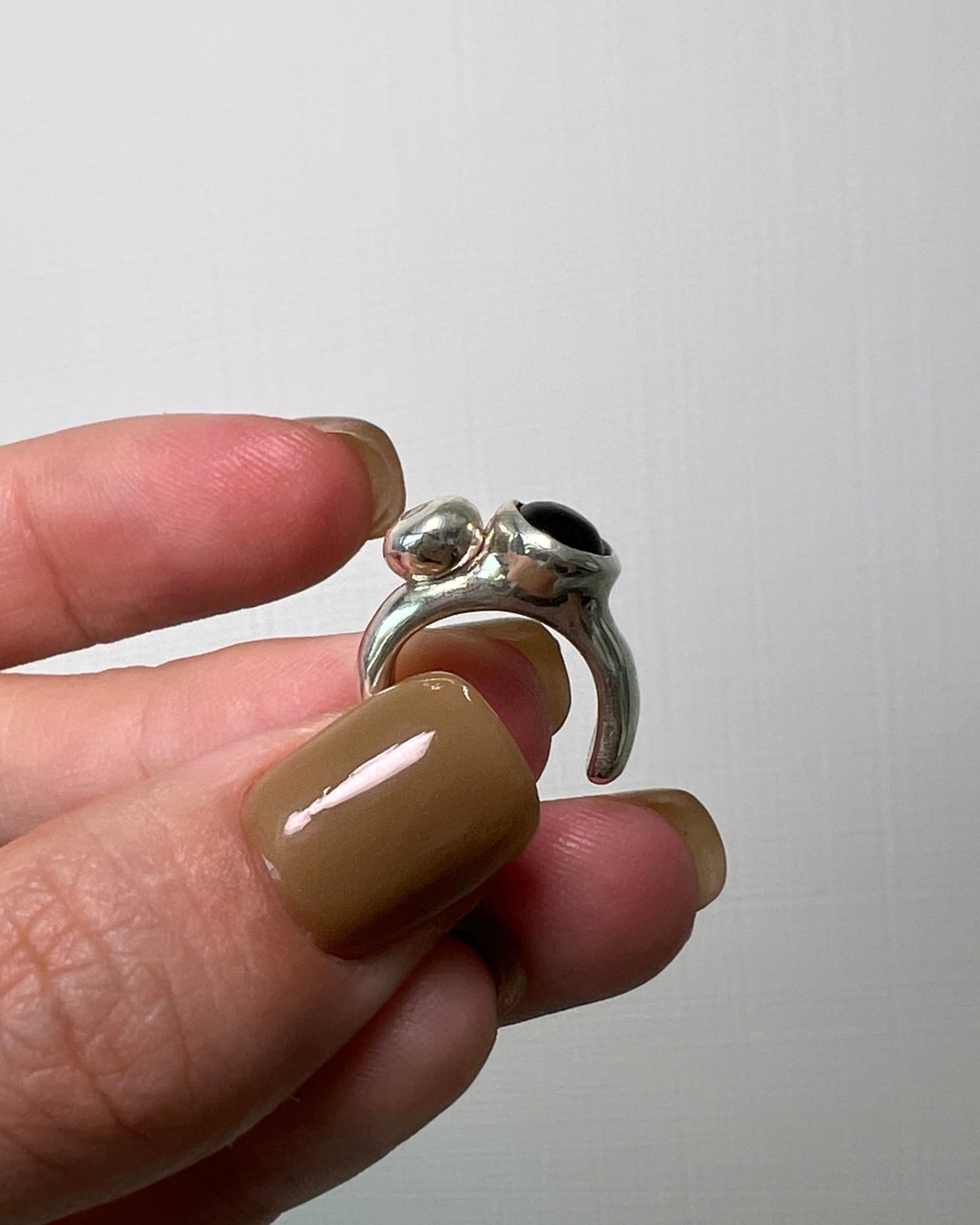 Garnet Ear Cuff